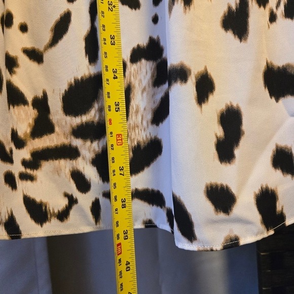 Leopard Print Sleeveless Dress - Size XS - Picture 6 of 9